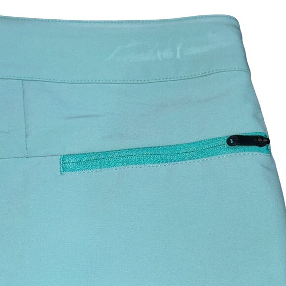 MYLES Apparel Make Moves 7" Mint Green Flat Front Performance Shorts Size Medium - Picture 5 of 9